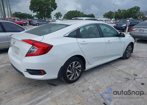 2018 Honda Civic Ex from USA, damaged, VIN 19XFC2F76JE024507